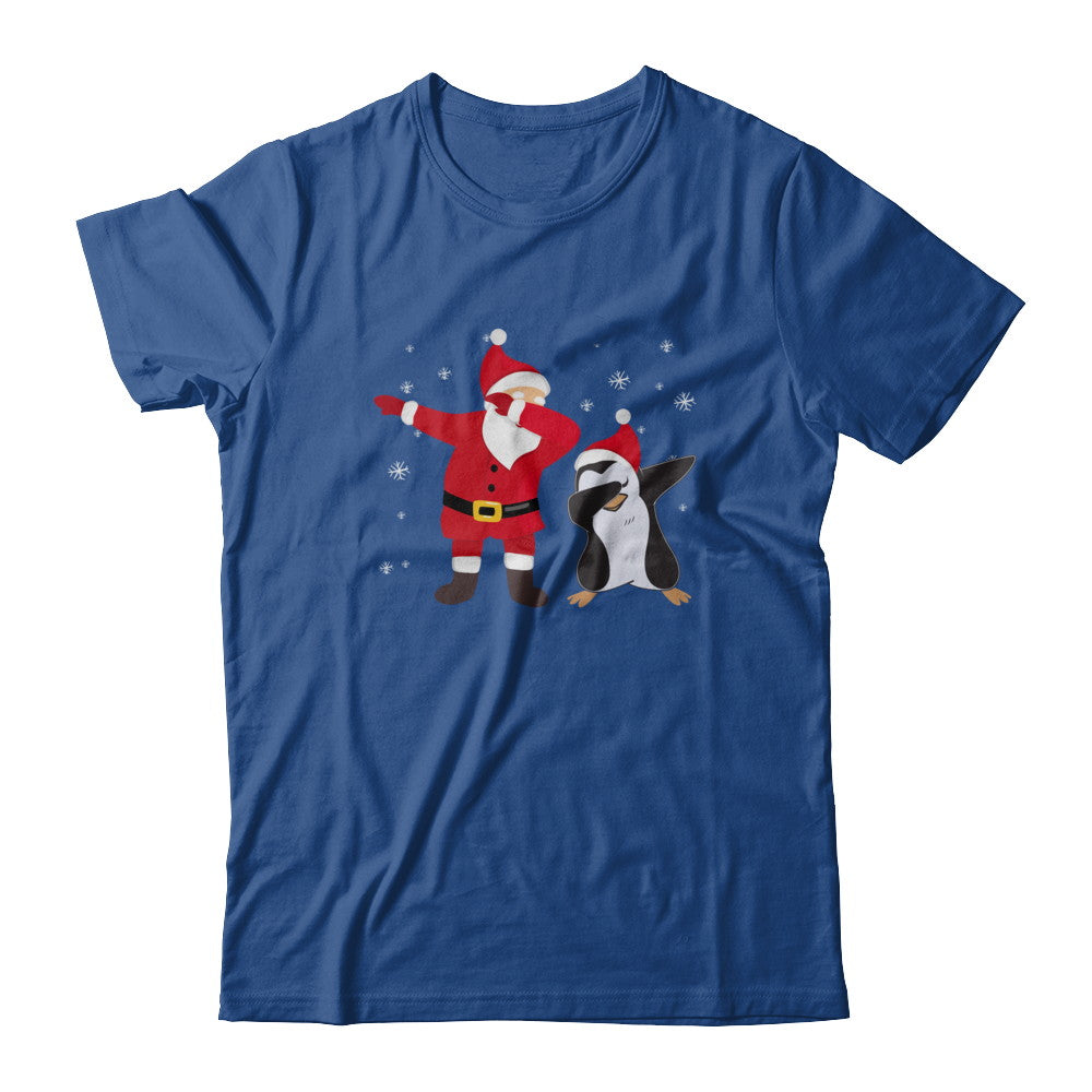 Dabbing Santa Penguin Funny Dab Dance Christmas Gift T-Shirt & Hoodie | Teecentury.com