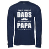 Only Great Dads Get Promoted To Papa Fathers Day T-Shirt & Hoodie | Teecentury.com