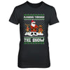 Flossing Through The Snow Santa Ugly Christmas Sweater T-Shirt & Sweatshirt | Teecentury.com
