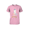 Llama Unicorn Llamacorns Born In July Birthday Gift Youth Youth Shirt | Teecentury.com