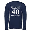 40Th Wedding Anniversary Married Couples 1982 Husband Wife T-Shirt & Hoodie | Teecentury.com