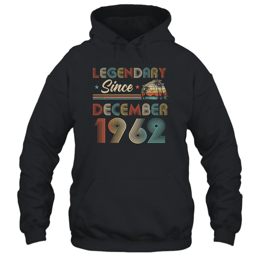 60th Birthday 60 Years Old Legendary Since December 1962 T-Shirt & Hoodie | Teecentury.com