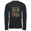 60th Birthday 60 Years Old Legendary Since January 1962 T-Shirt & Hoodie | Teecentury.com