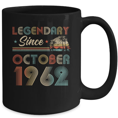 60th Birthday 60 Years Old Legendary Since October 1962 Mug Coffee Mug | Teecentury.com