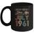 61th Birthday Gift 61 Years Old Legendary Since July 1961 Mug Coffee Mug | Teecentury.com
