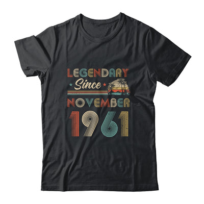 61th Birthday Gift 61 Years Old Legendary Since November 1961 T-Shirt & Hoodie | Teecentury.com