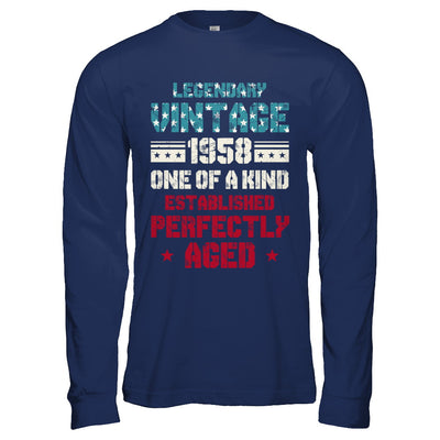 Legendary Vintage 1958 64th Years Old Birthday Gift T-Shirt & Hoodie | Teecentury.com