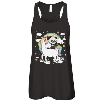 Panda Riding Unicorn T-Shirt & Tank Top | Teecentury.com