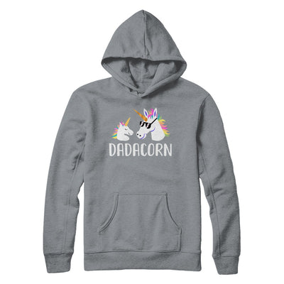 Dadacorn Unicorn Dad And Baby Fathers Day T-Shirt & Hoodie | Teecentury.com