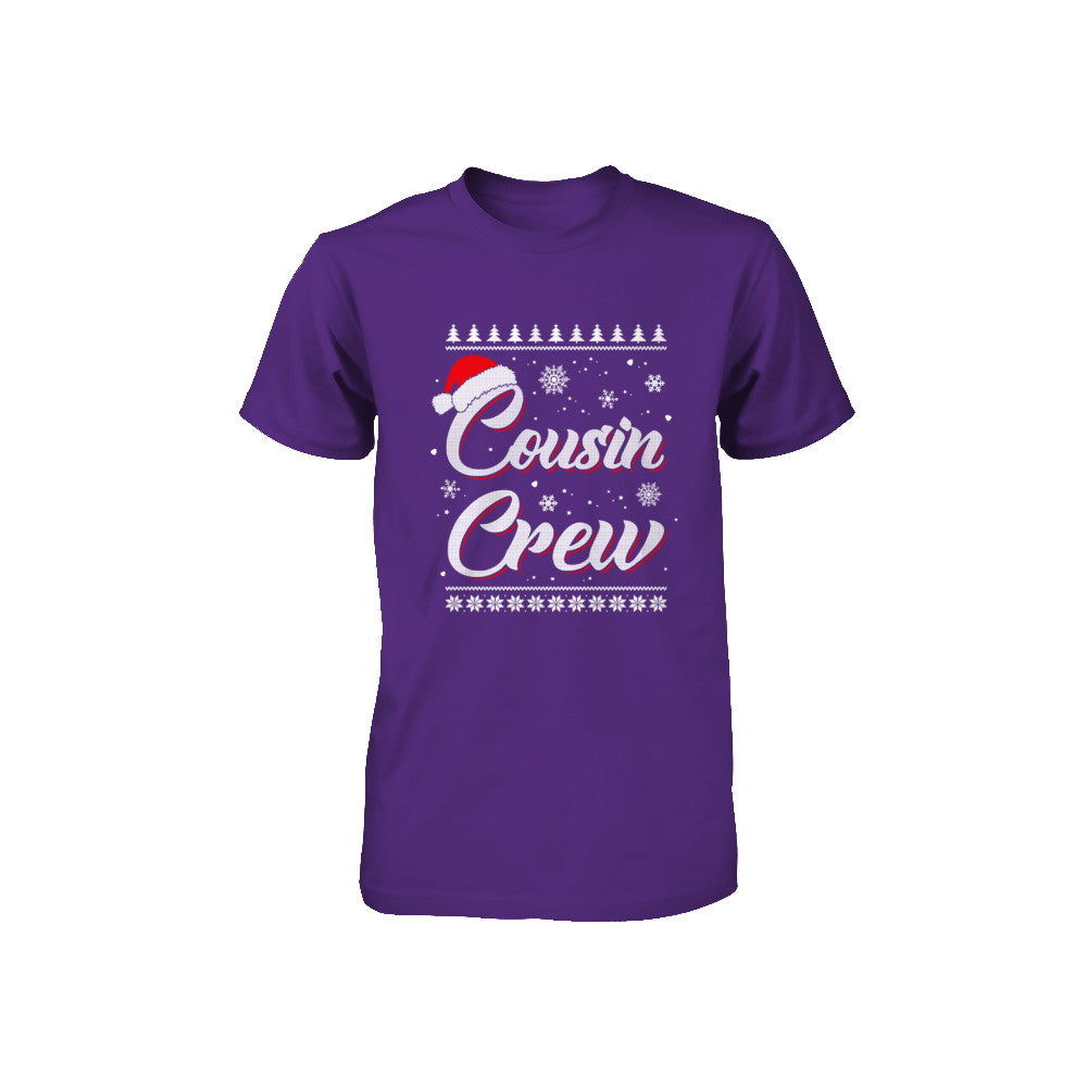 Matching Family Christmas Cousin Crew Ugly Sweater Youth Youth Shirt | Teecentury.com