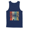 Classic Vintage Legends Are Born In April Birthday T-Shirt & Hoodie | Teecentury.com