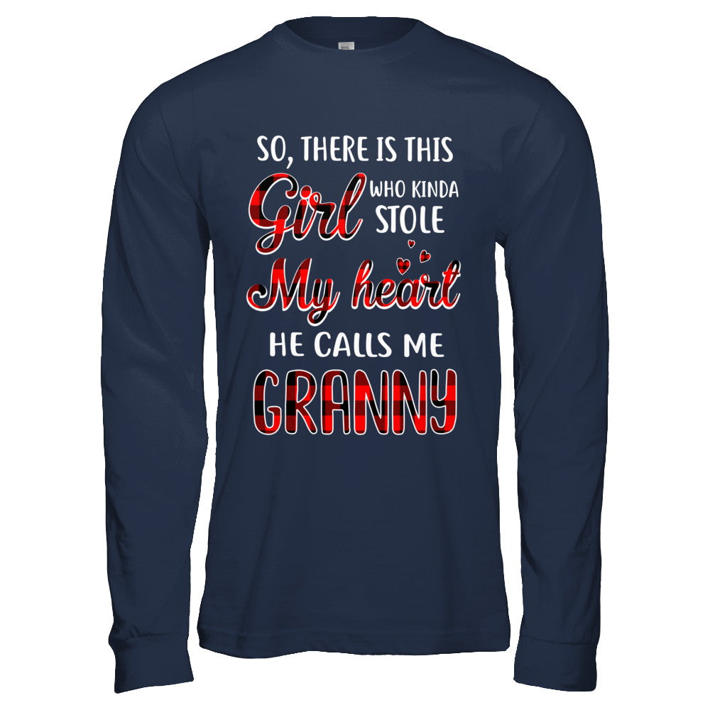 This Girl Who Kinda Stole My Heart He Calls Me Granny T-Shirt & Hoodie | Teecentury.com