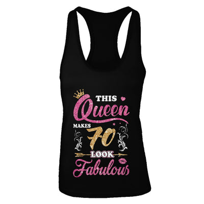 This Queen Makes 70 Look Fabulous 1952 70th Birthday T-Shirt & Tank Top | Teecentury.com