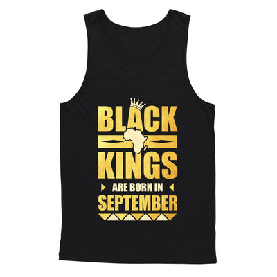 Black Kings Are Born In September Birthday T-Shirt & Hoodie | Teecentury.com