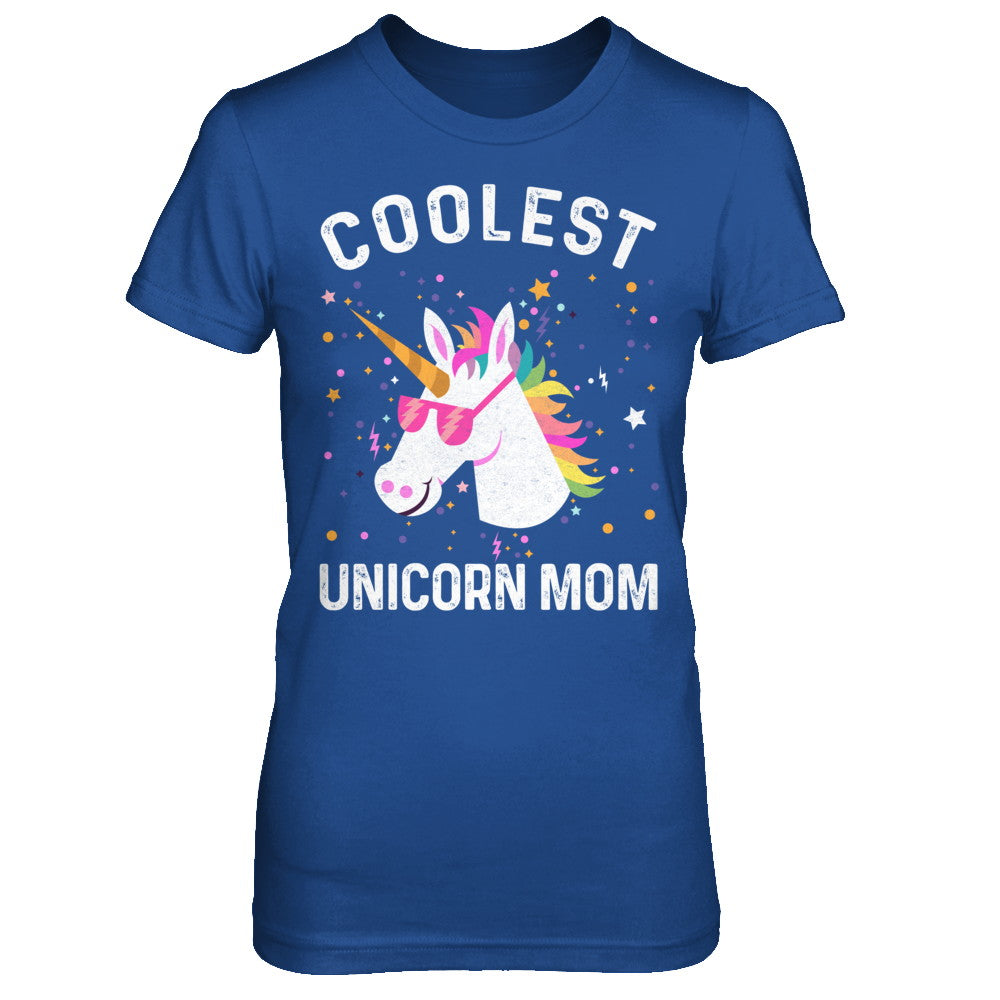 Coolest Unicorn Mom Cute Funny Unicorn Mothers Day T-Shirt & Hoodie | Teecentury.com