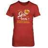 Just A Girl Who Loves Football T-Shirt & Tank Top | Teecentury.com