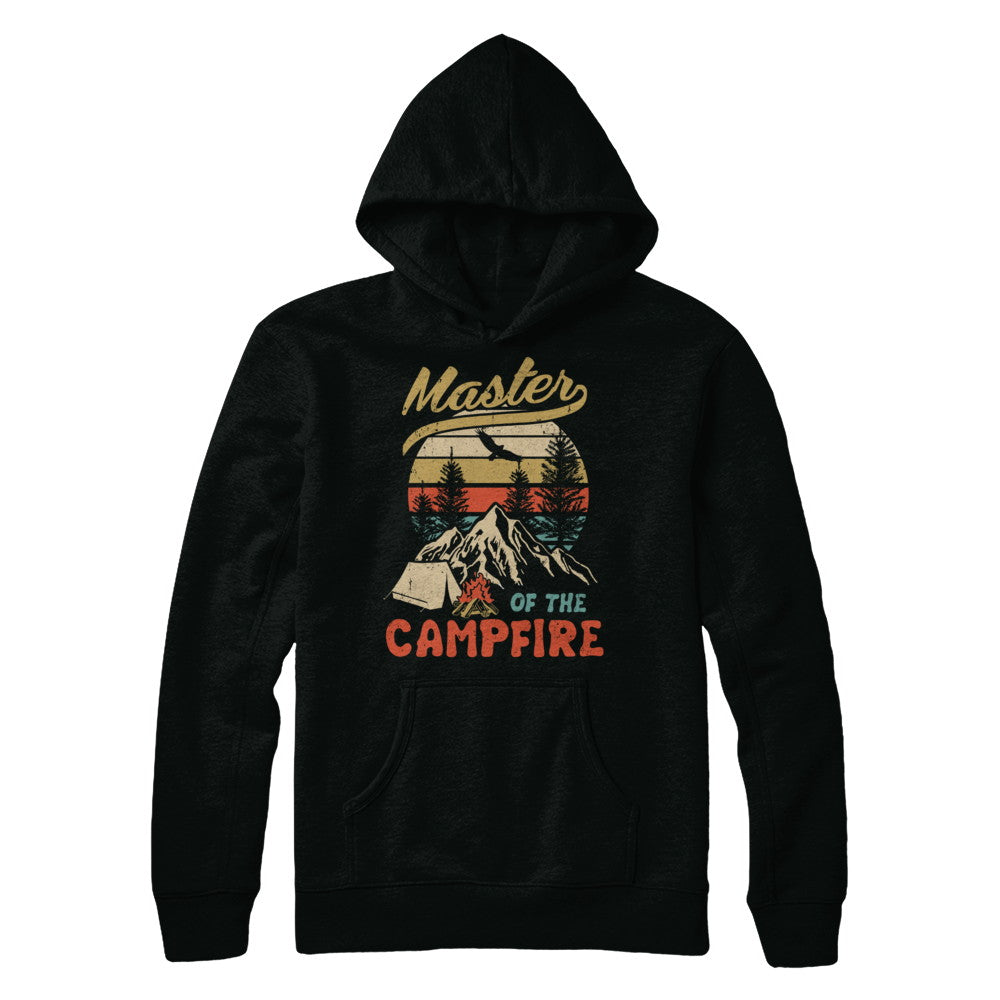 Camping Master Of The Campfire Fathers Mothers Day Gift T-Shirt & Hoodie | Teecentury.com