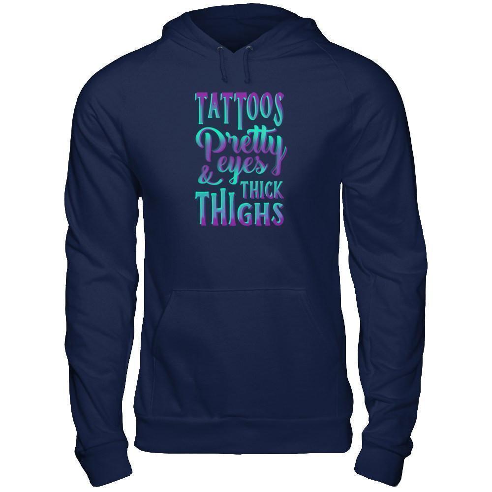 Tattoos Pretty Eyes And Thick Thighs T-Shirt & Tank Top | Teecentury.com