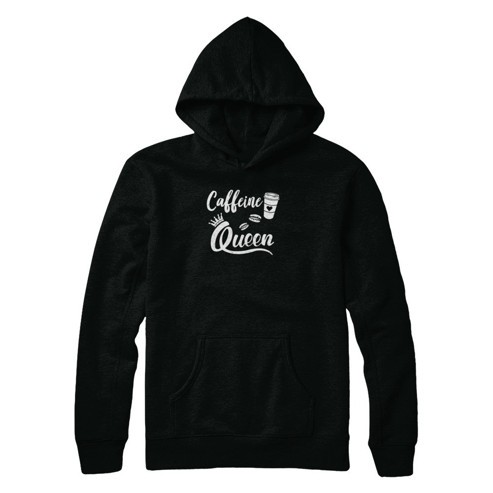 Caffeine Queen Coffee Queen Funny T-Shirt & Tank Top | Teecentury.com