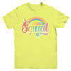 Kindergarten Squad Cute Rainbow Unicorn Back To School Youth Youth Shirt | Teecentury.com