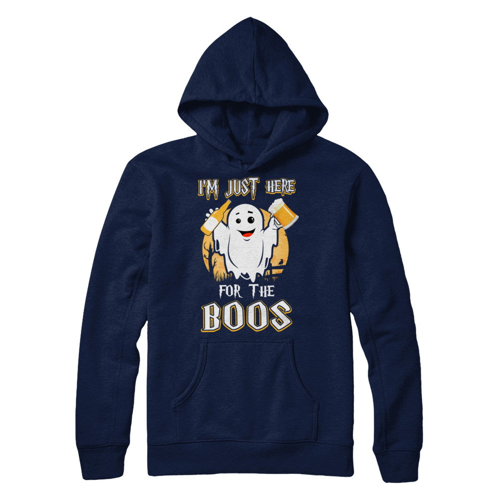 I'm Just Here For The Boos Halloween Beer T-Shirt & Hoodie | Teecentury.com