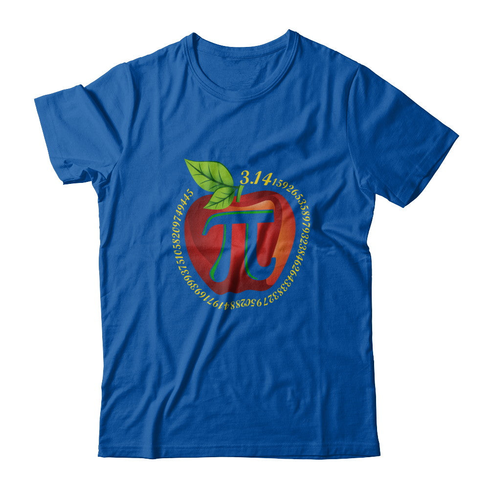 Teacher Apple Pi Math Happy Pi Day T-Shirt & Hoodie | Teecentury.com