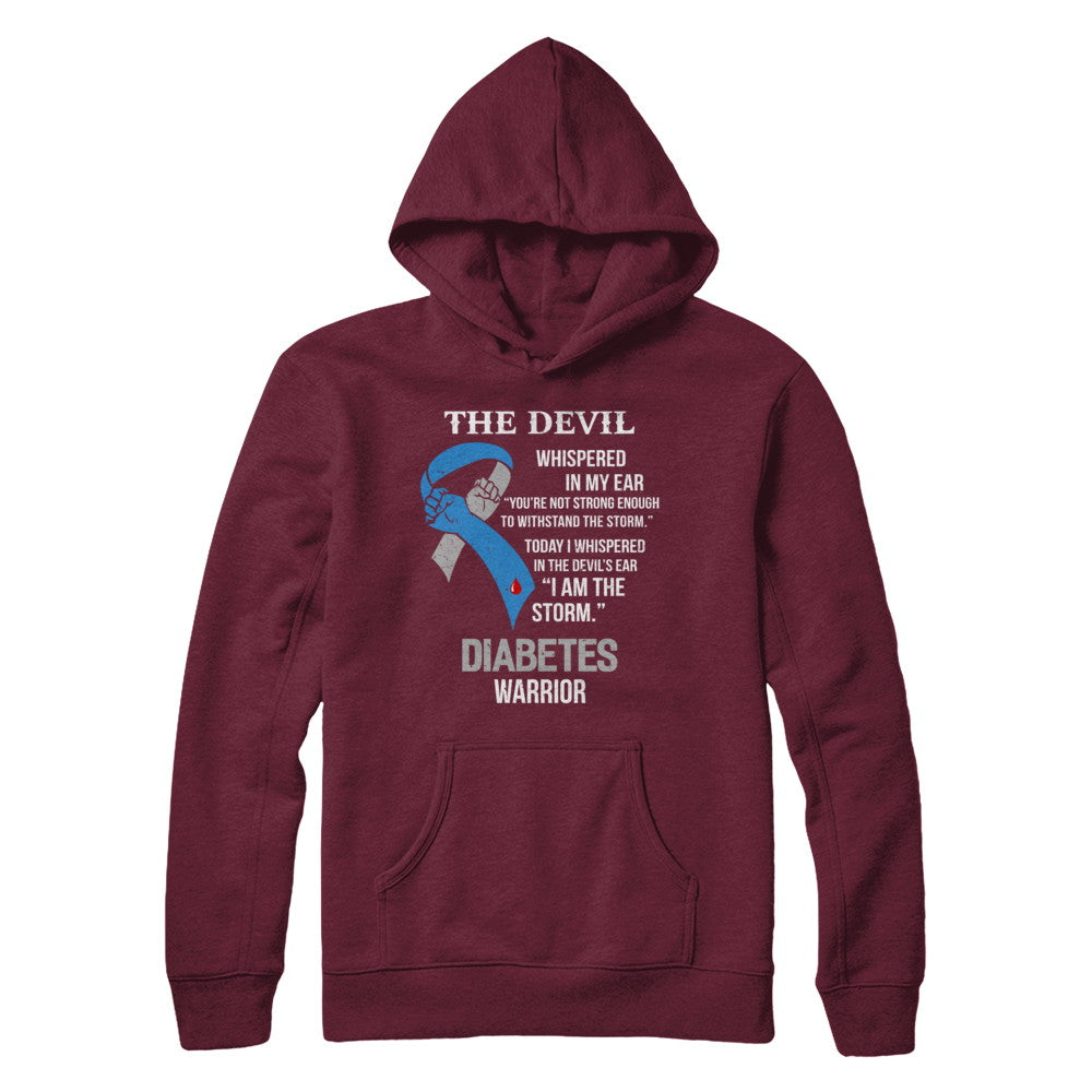 I Am The Storm Support Diabetes Awareness Warrior Gift T-Shirt & Hoodie | Teecentury.com