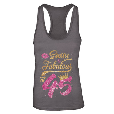 Sassy And Fabulous At 45th 1977 Birthday Gift T-Shirt & Tank Top | Teecentury.com