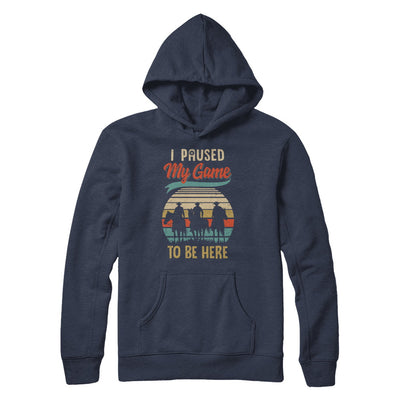 Vintage Cowboy I Paused My Game To Be Here For Gamers T-Shirt & Hoodie | Teecentury.com