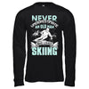 Never Underestimate An Old Man Who Loves Skiing T-Shirt & Hoodie | Teecentury.com
