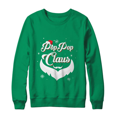 Santa Beard Matching Christmas Pajamas Poppop Claus T-Shirt & Sweatshirt | Teecentury.com