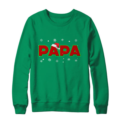 Papa Christmas Santa Ugly Sweater Gift T-Shirt & Sweatshirt | Teecentury.com