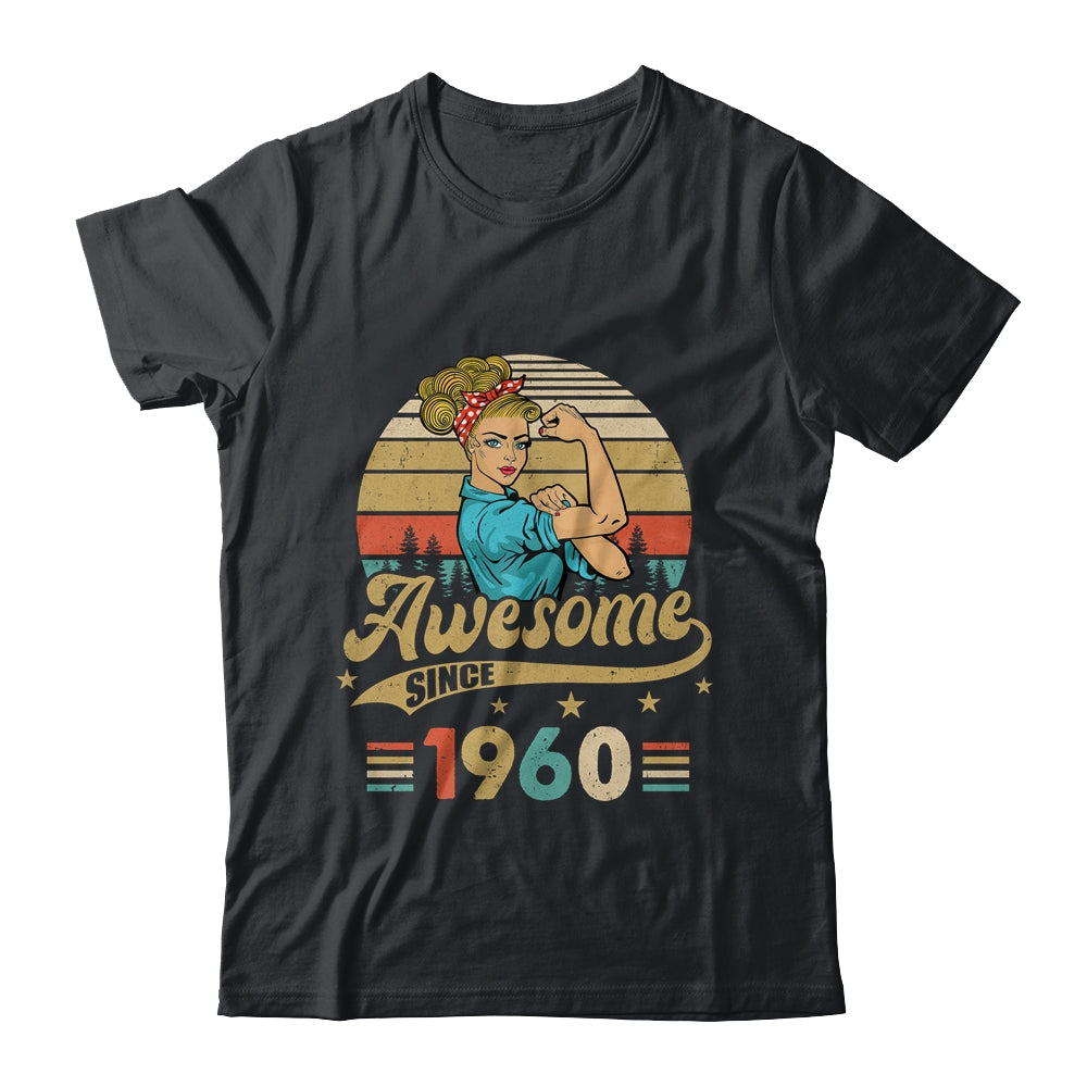 65th Year Old Awesome Since 1960 65th Birthday Women Shirt