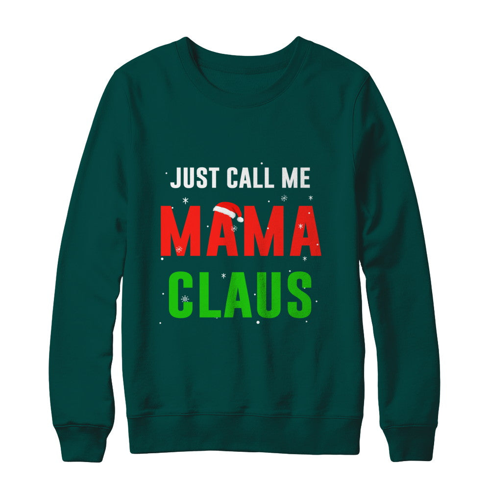 Santa Mama Claus Matching Family Christmas Pajamas T-Shirt & Sweatshirt | Teecentury.com