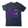 Her Fight Is My Fight Alzheimers Pancreatic Cancer Awareness T-Shirt & Hoodie | Teecentury.com