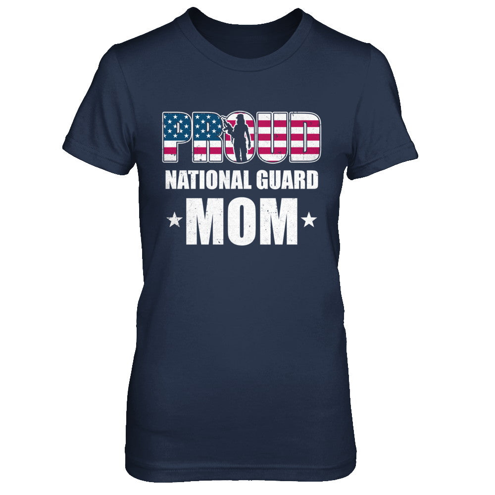 Proud National Guard Mom Veteran Mothers Day T-Shirt & Hoodie | Teecentury.com