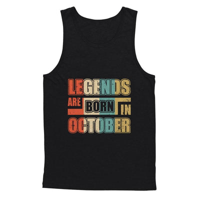 Classic Vintage Legends Are Born In October Birthday T-Shirt & Hoodie | Teecentury.com