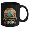 64 Year Old Awesome Since 1959 64th Birthday Women Mug | teecentury