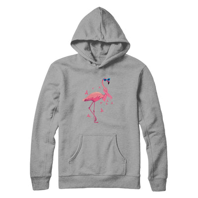 Flamingo Pink Ribbon Breast Cancer Awareness Gift T-Shirt & Hoodie | Teecentury.com