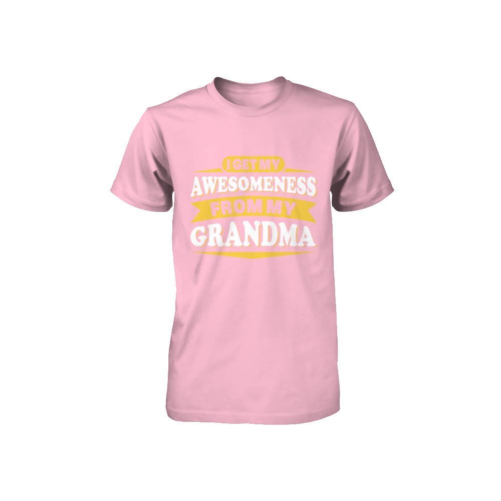 I Get My Awesomeness From My Grandma Youth Youth Shirt | Teecentury.com