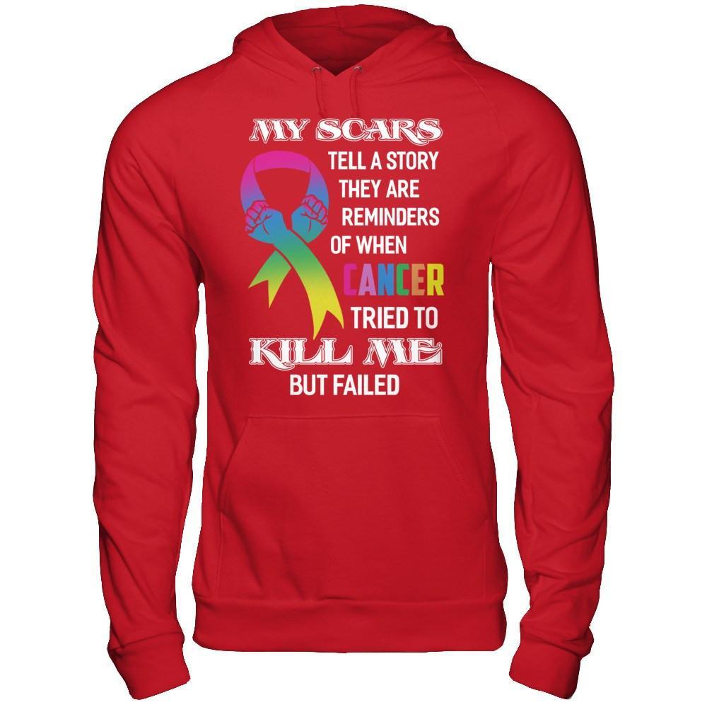 Cancer Survivors They Are Reminders Of When Cancer Tried To Kill Me T-Shirt & Hoodie | Teecentury.com