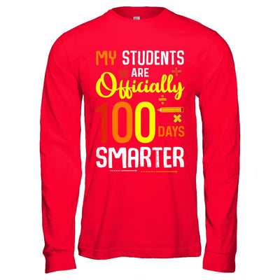 My Students Are 100 Days Smarter Teacher T-Shirt & Hoodie | Teecentury.com