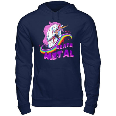 Zombie Unicorn Death Metal Rocker T-Shirt & Hoodie | Teecentury.com