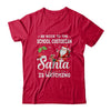 Be Nice To The School Custodian Santa Is Watching T-Shirt & Sweatshirt | Teecentury.com