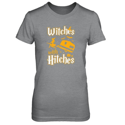 Witches With Hitches Camping Funny Halloween T-Shirt & Tank Top | Teecentury.com