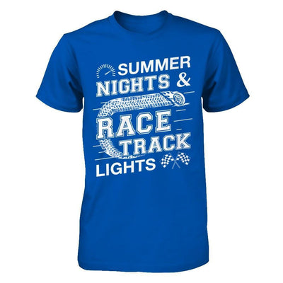 Summer Nights Race Track Lights T-Shirt & Hoodie | Teecentury.com