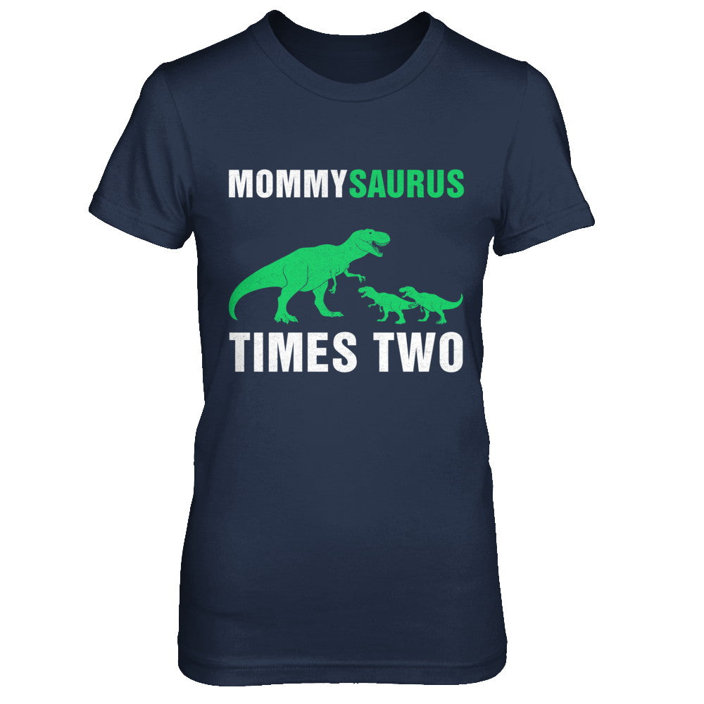 Mommysaurus Times Two Twins Mothers Day T-Shirt & Hoodie | Teecentury.com