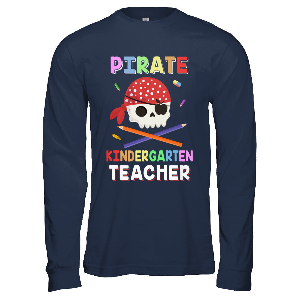 Pirate Kindergarten Teacher Costume Halloween T-Shirt & Hoodie | Teecentury.com