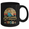65 Year Old Awesome Since 1958 65th Birthday Women Mug | teecentury