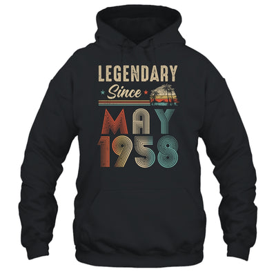 65 Years Old Legendary Since May 1958 65th Birthday Shirt & Hoodie | teecentury